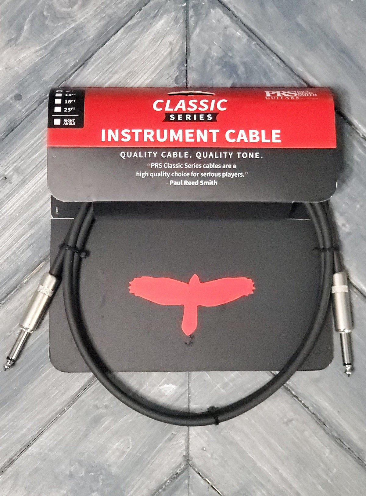 PRS Cable PRS 5ft Classic Instrument Cable Straight-Straight Angle