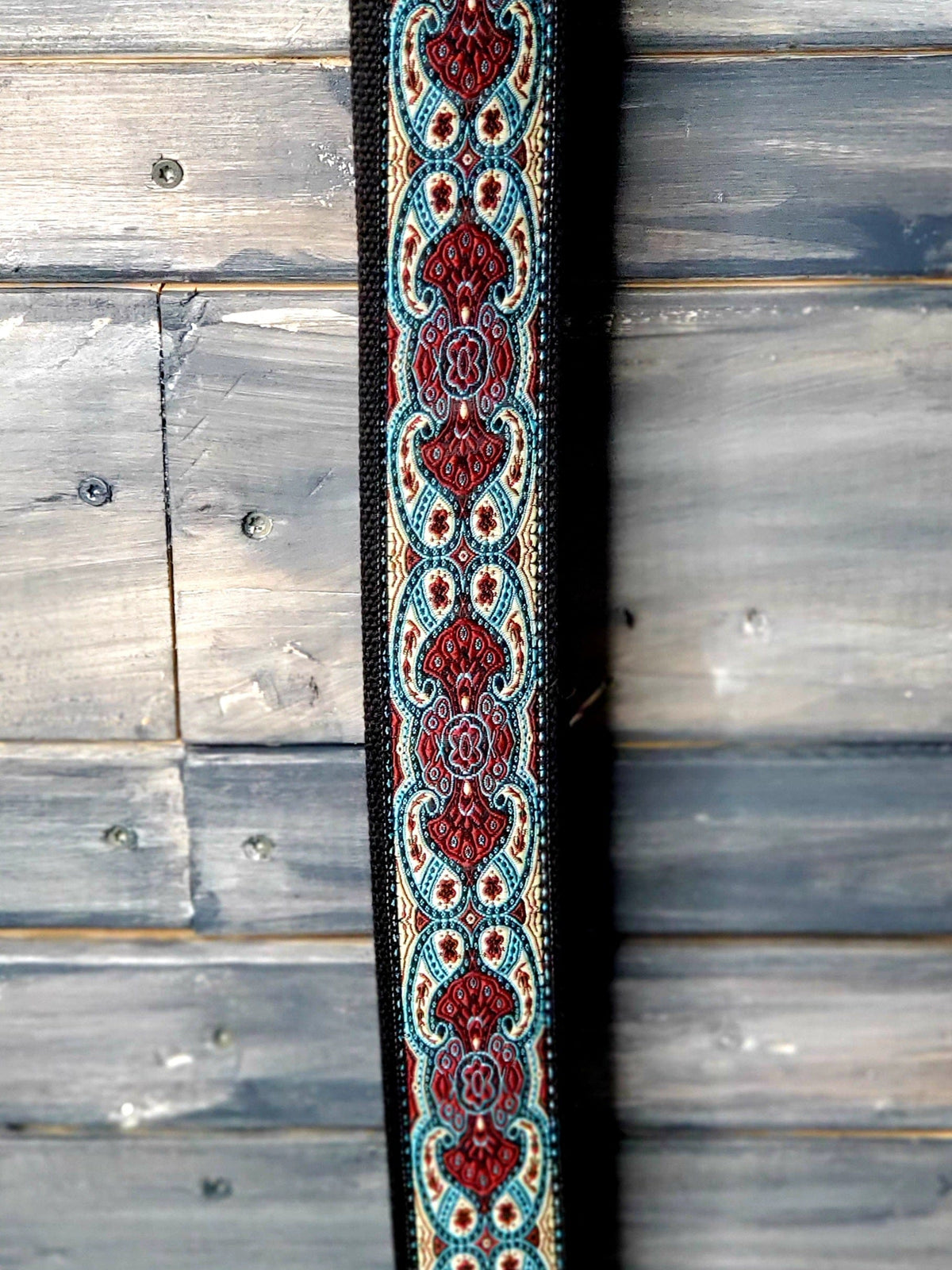 PRS Strap PRS Paul Reed Smith 2" Retro Guitar Strap- Red/Black