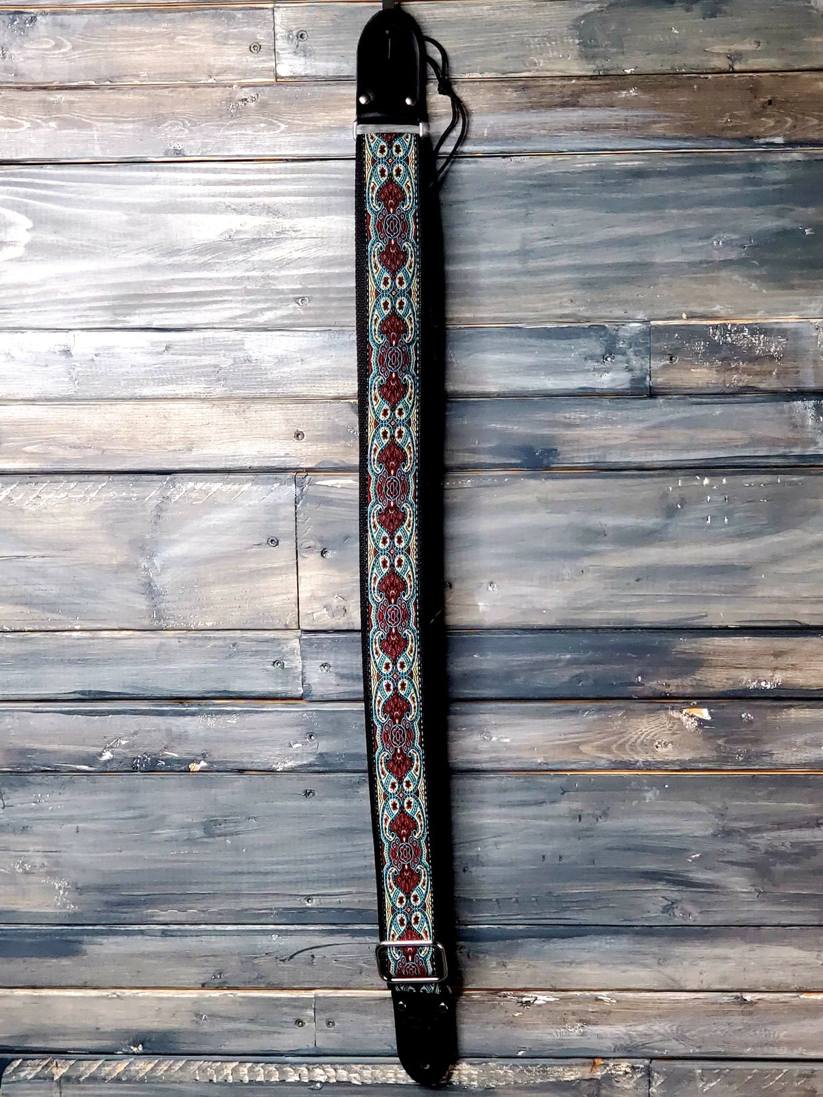 PRS Strap PRS Paul Reed Smith 2" Retro Guitar Strap- Red/Black