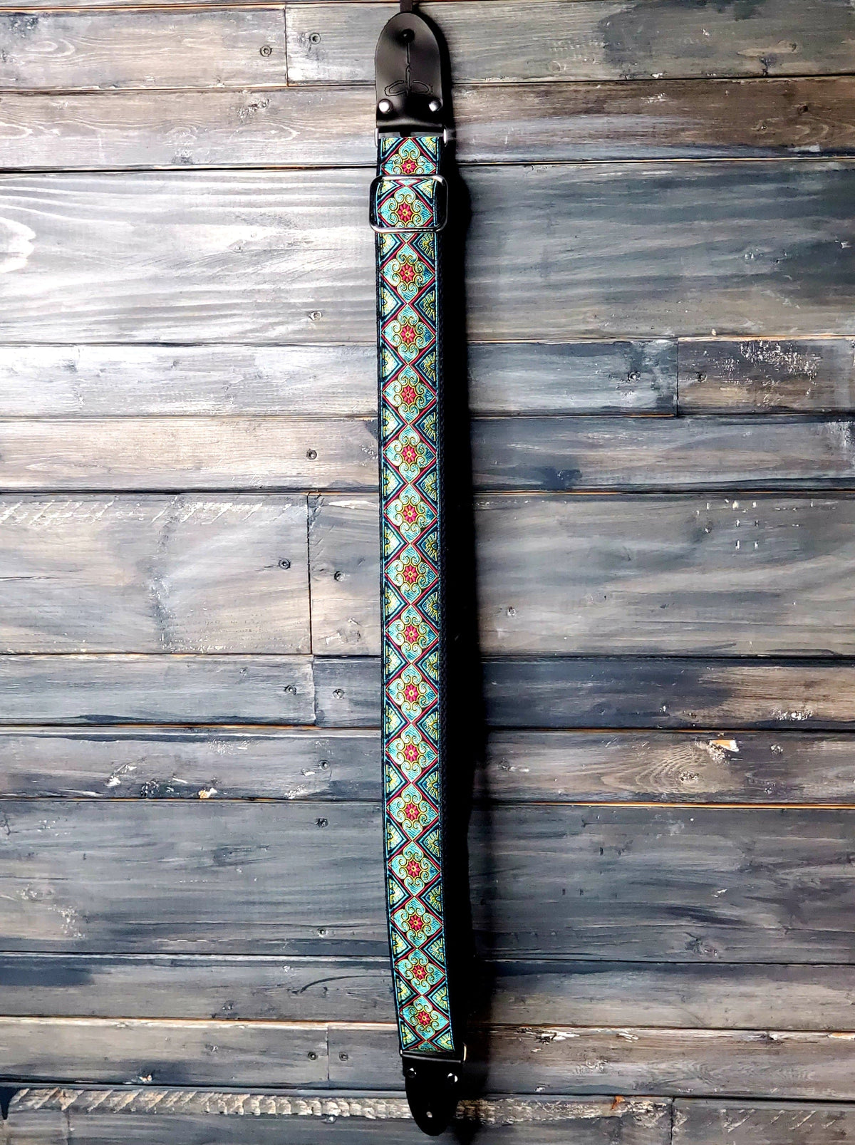 PRS Strap PRS Paul Reed Smith 2" Retro Guitar Strap- Teal/Gold