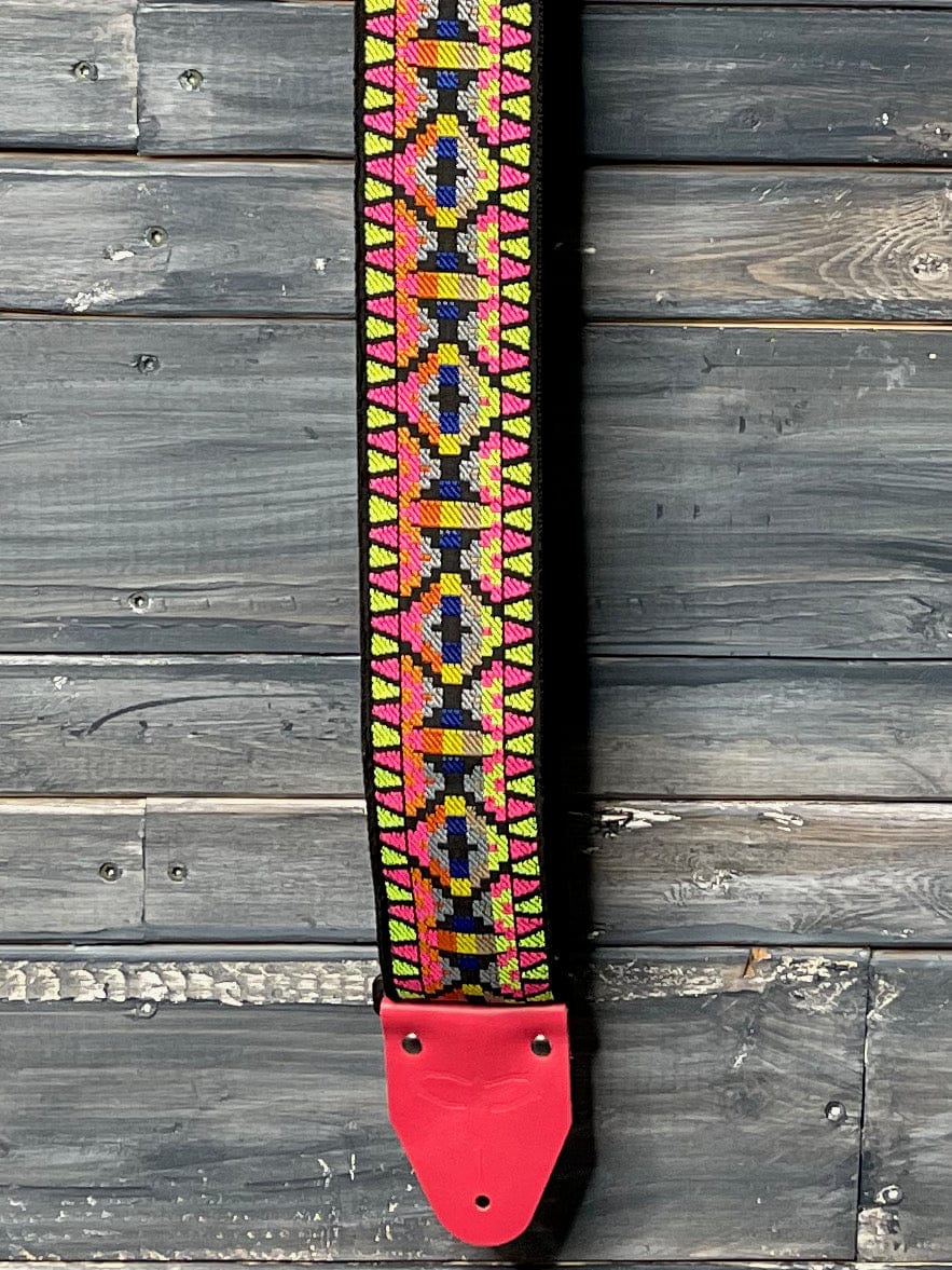 PRS Strap PRS Paul Reed Smith Salmon 2.75" Wide Retro Jacquard Strap