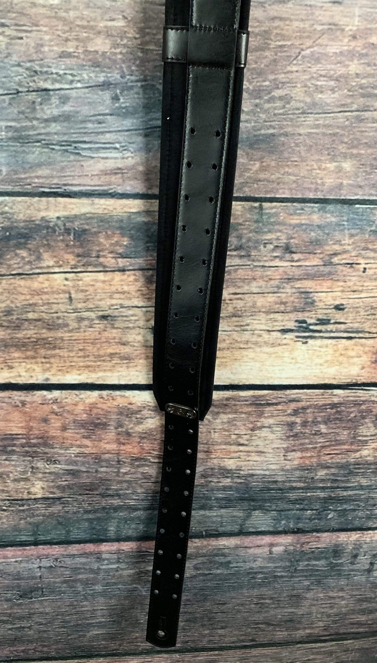 RightOn! Strap RightOn! Mojo Collection Leather Guitar Strap- Charm Black