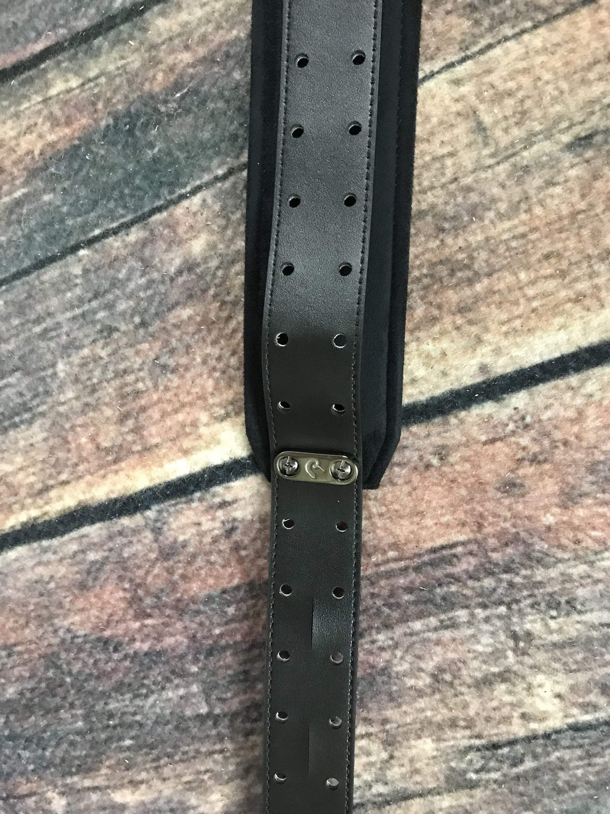 RightOn! Strap RightOn! Mojo Collection Leather Guitat Strap- Charm White