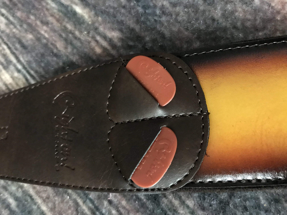 RightOn! Strap RightOn! Mojo Collection Vegan Leather Guitar Strap - Sunburst