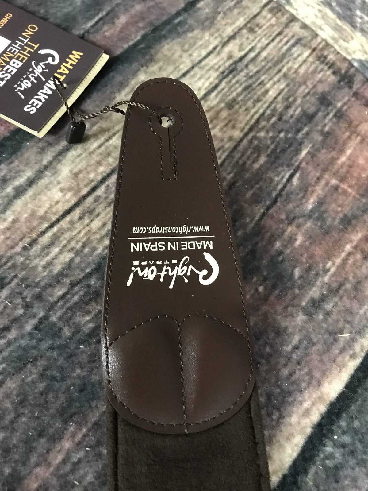 RightOn! Strap RightOn! Mojo Collection Vegan Leather Guitar Strap - Sunburst