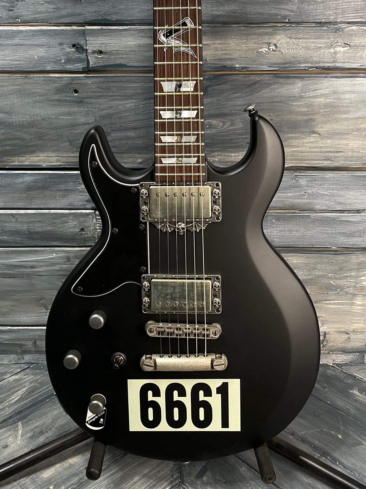 Schecter Electric Guitar Schecter Left Handed Zacky Vengeance 6661 Electric Guitar - #208