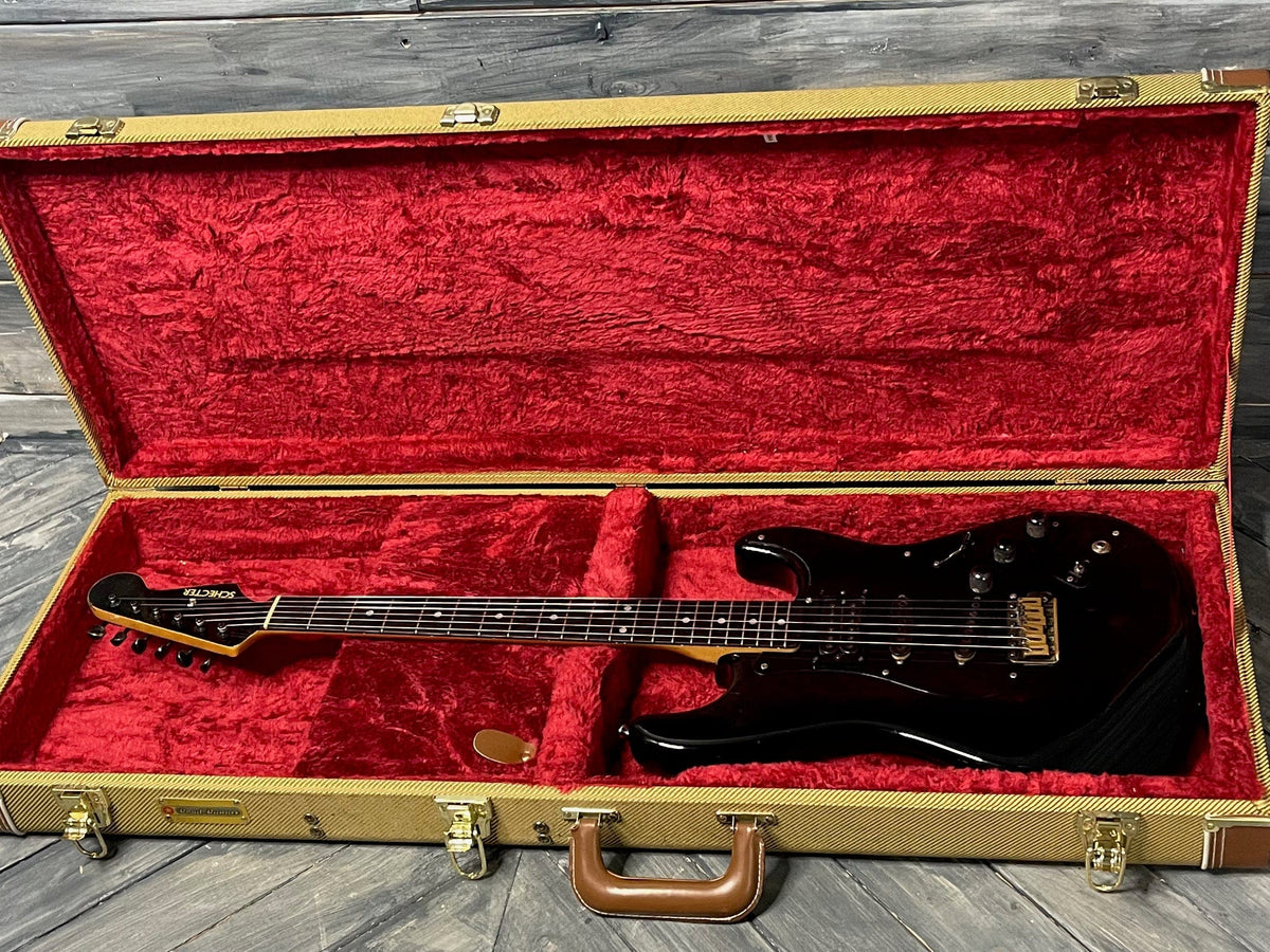 Schecter Used Schecter 80's Mercury Strat Style Electric Guitar with Case