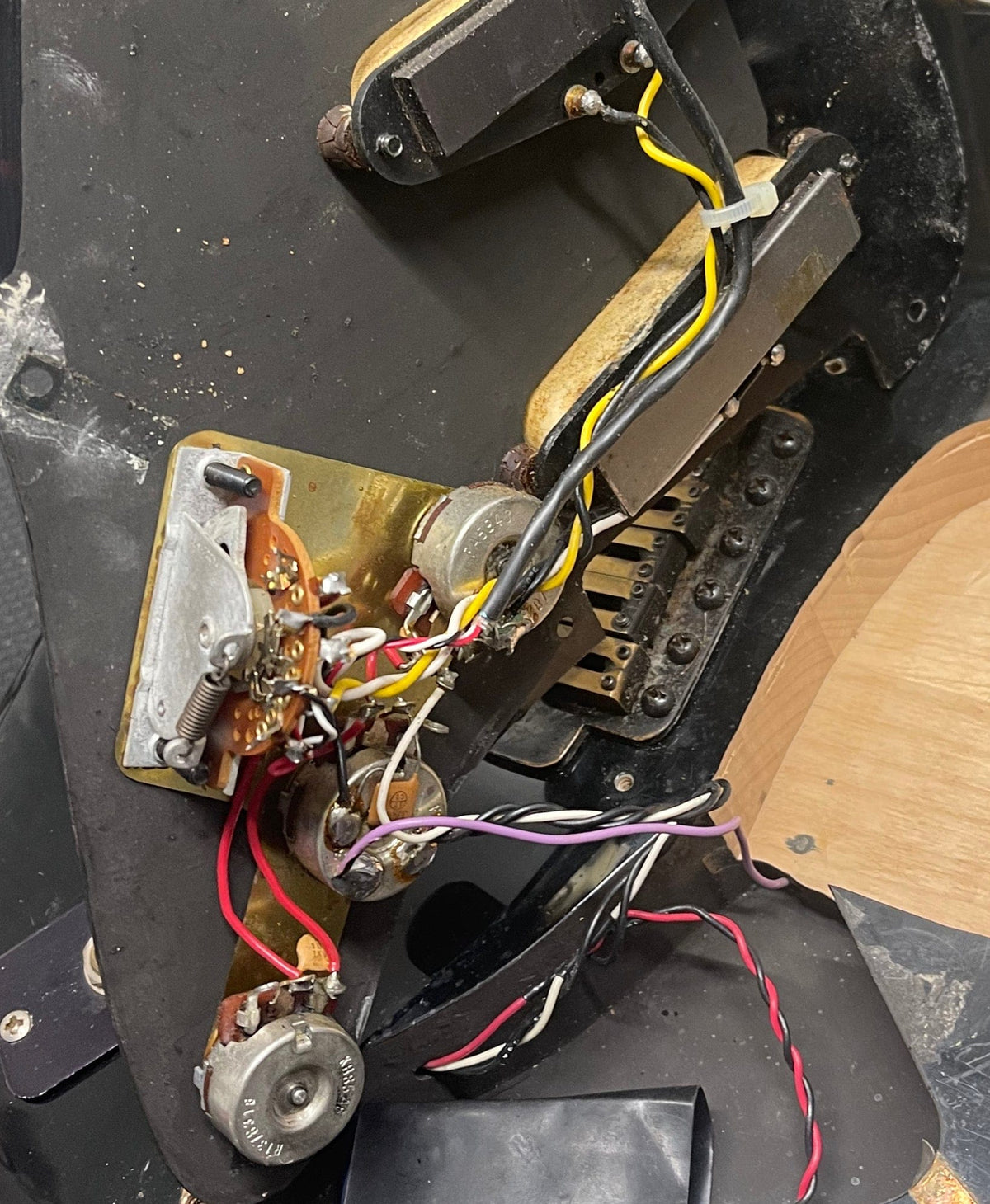 Schecter Used Schecter 80's Mercury Strat Style Electric Guitar with Case