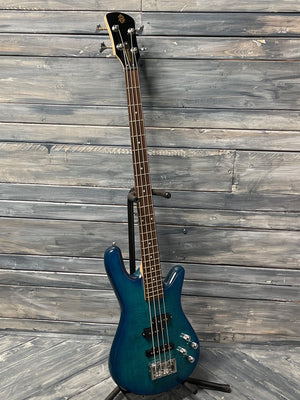 Spector Electric Bass Spector Legend 4 Standard 4 String Electric Bass Bass- Blue Stain