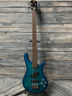 Spector Electric Bass Spector Legend 4 Standard 4 String Electric Bass Bass- Blue Stain