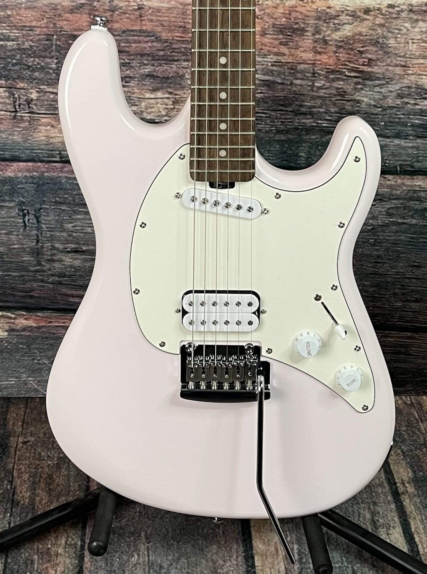 Sterling by Music Man Electric Guitar Sterling by Music Man CTSS30HS Shortscale Cutlass Electric Guitar - Shell Pink