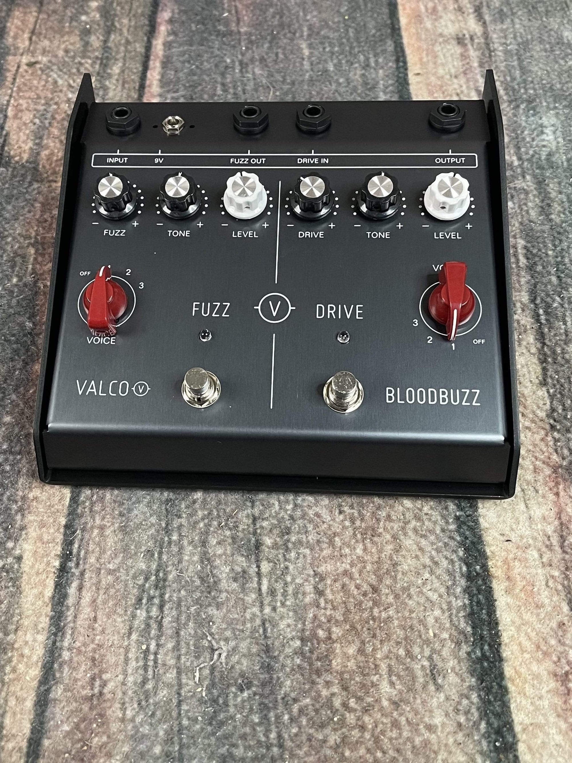Valco pedal Valco Bloodbuzz Dual Channel  Fuzz / Overdrive Pedal