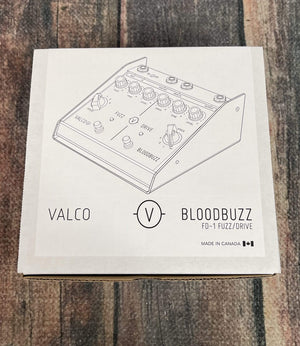Valco pedal Valco Bloodbuzz Dual Channel  Fuzz / Overdrive Pedal