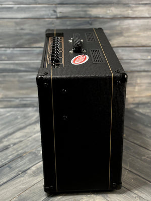 Vox AC15C1X close up of left side of amp