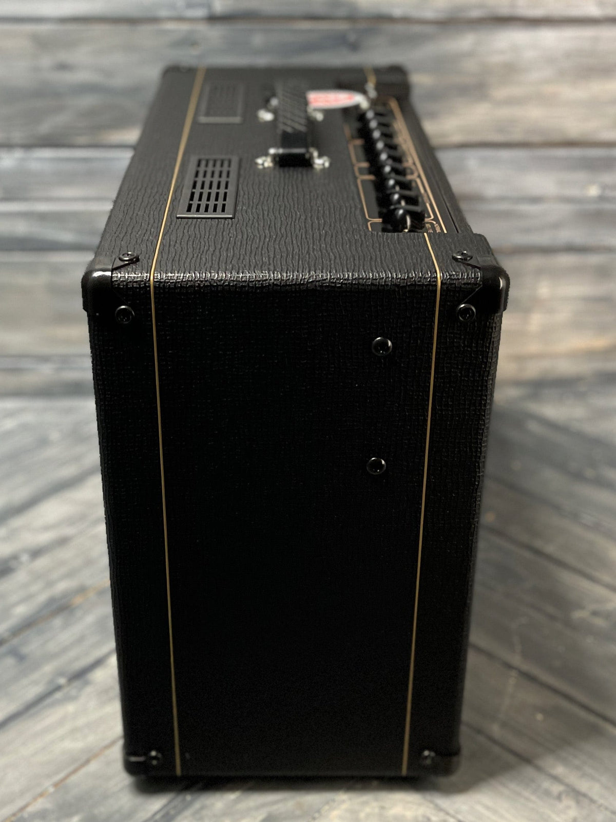 Vox AC15C1X close up of right side of amp