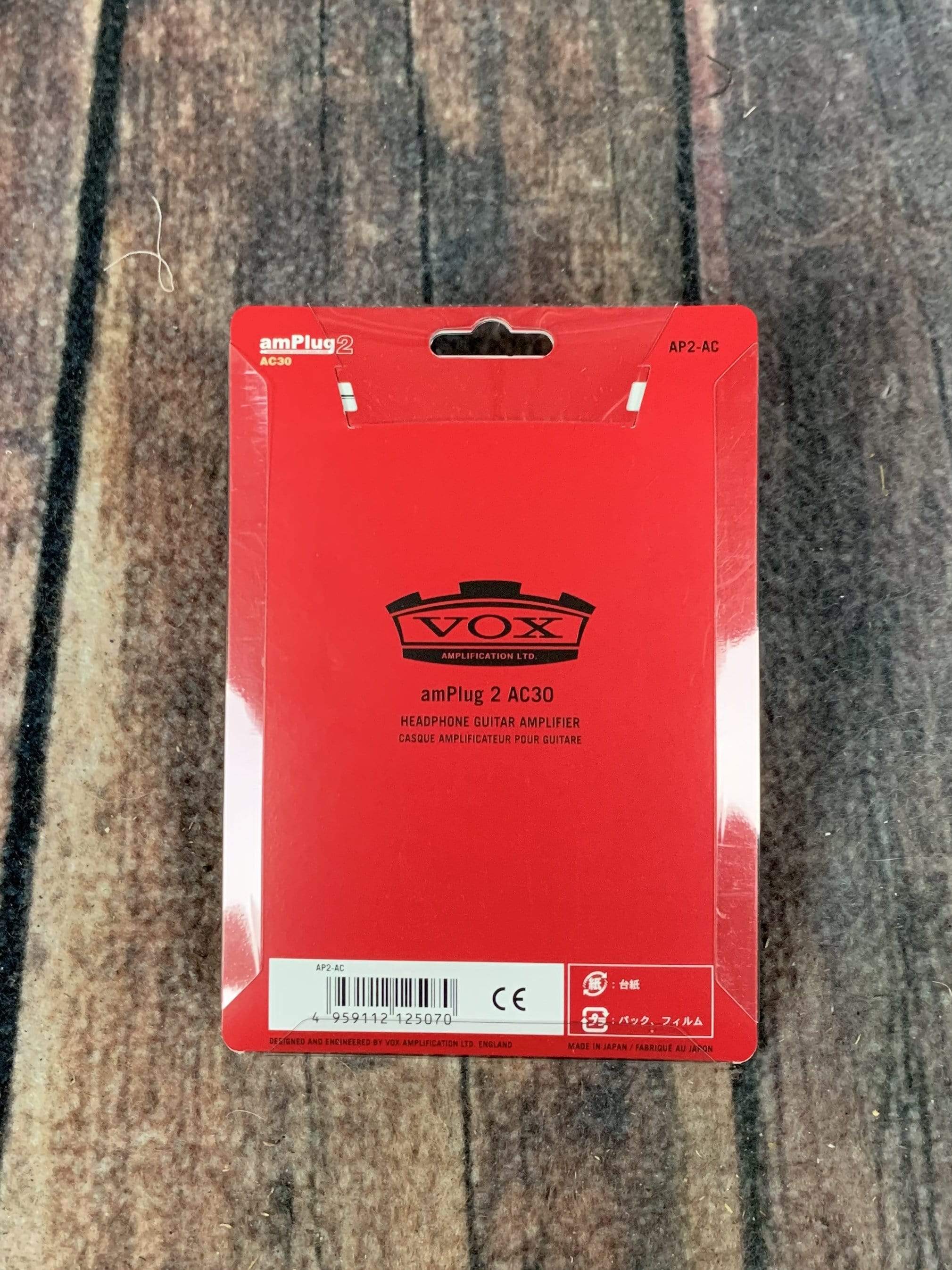 Vox Amplug 2 Guitar/ Bass Headphone Amplifier, All Models - Ac30
