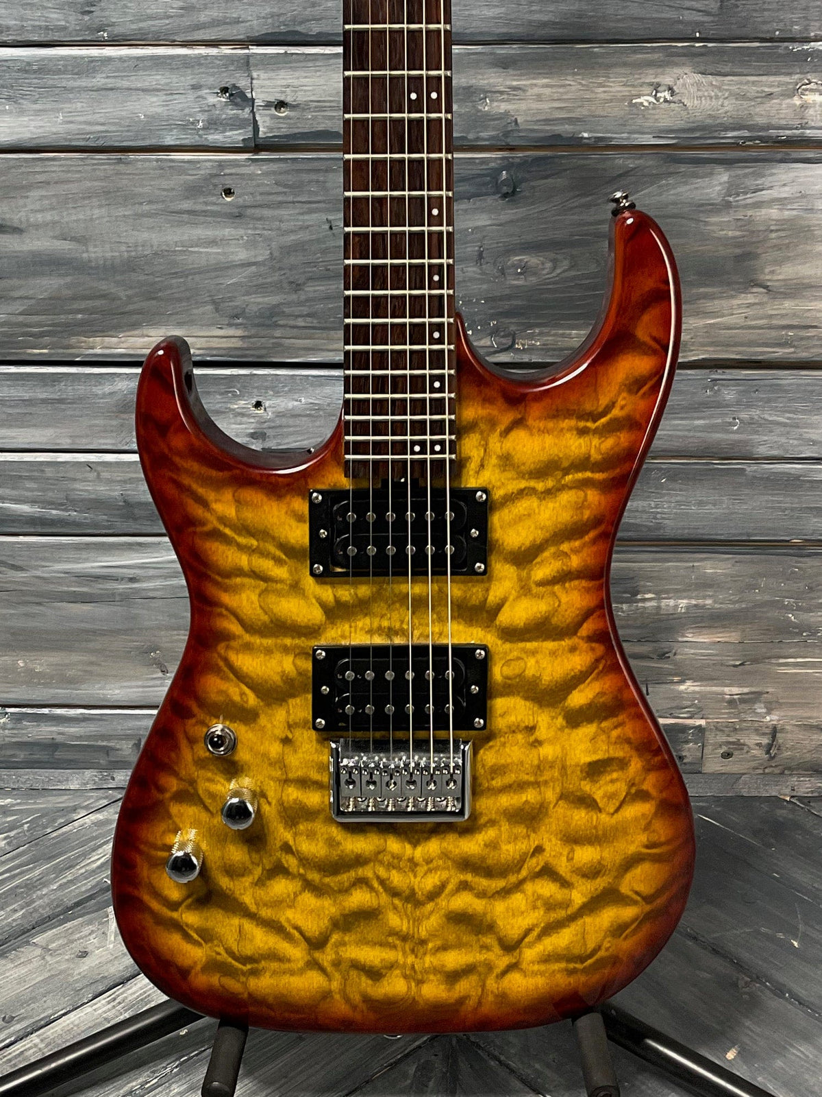 washburn Electric Guitar Washburn Left Handed X-12 Electric Guitar