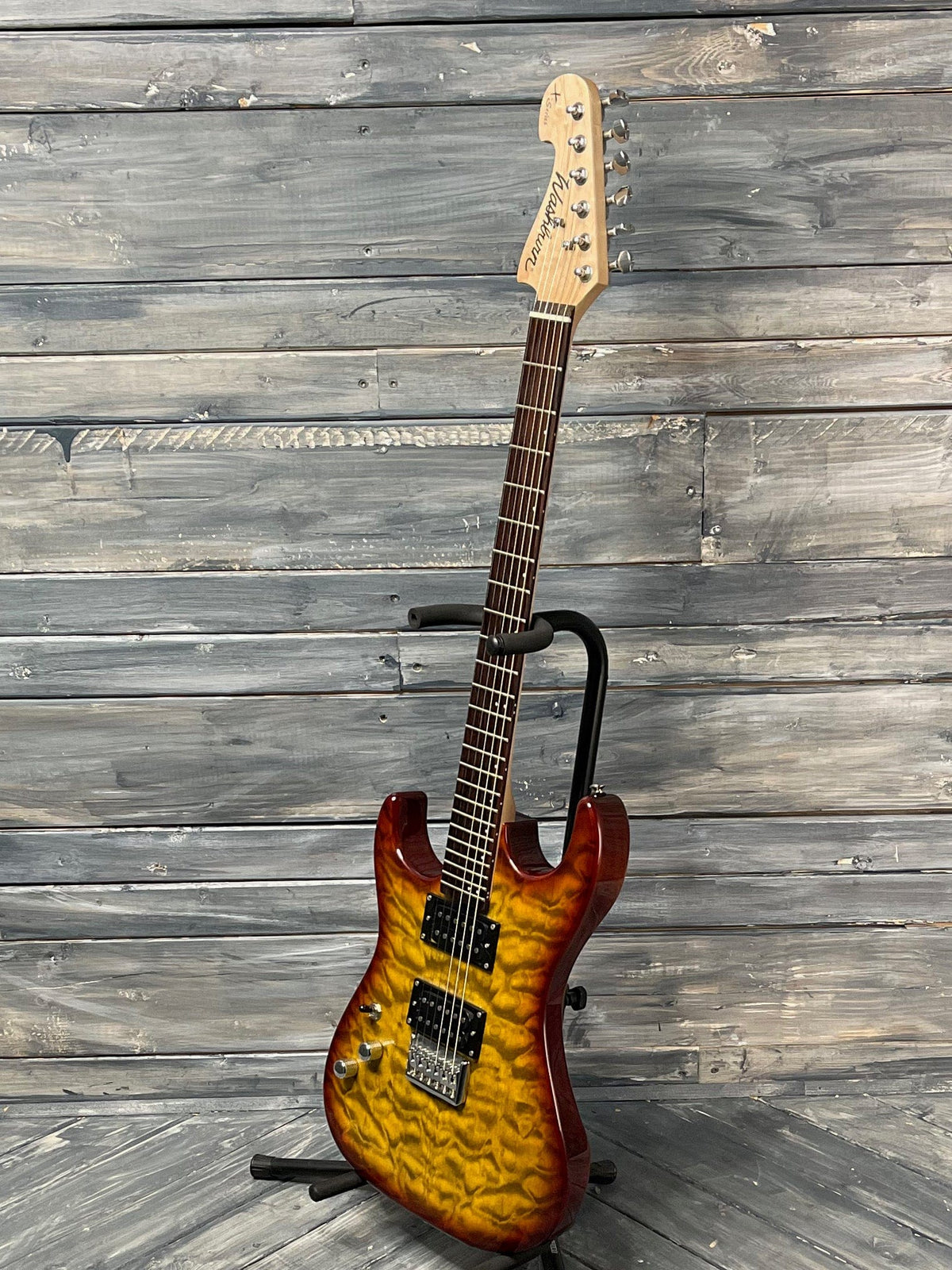 washburn Electric Guitar Washburn Left Handed X-12 Electric Guitar