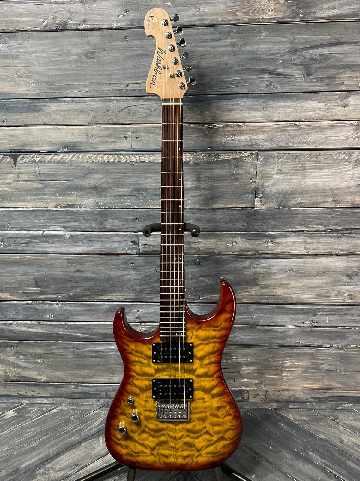 washburn Electric Guitar Washburn Left Handed X-12 Electric Guitar